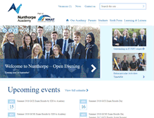 Tablet Screenshot of nunthorpe.co.uk